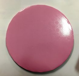 Torta dob 30cm mintás rózsaszín