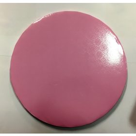 Torta dob 30cm mintás rózsaszín