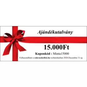 Ajándékutalvány - 15000 forint