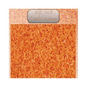 Csokoládé forgács 100g - Narancs színű