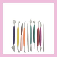 Fondant/Marcipán modellező,díszítő tollkészletek