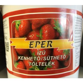 Eper ízű süthető,kenhető töltelék 1kg