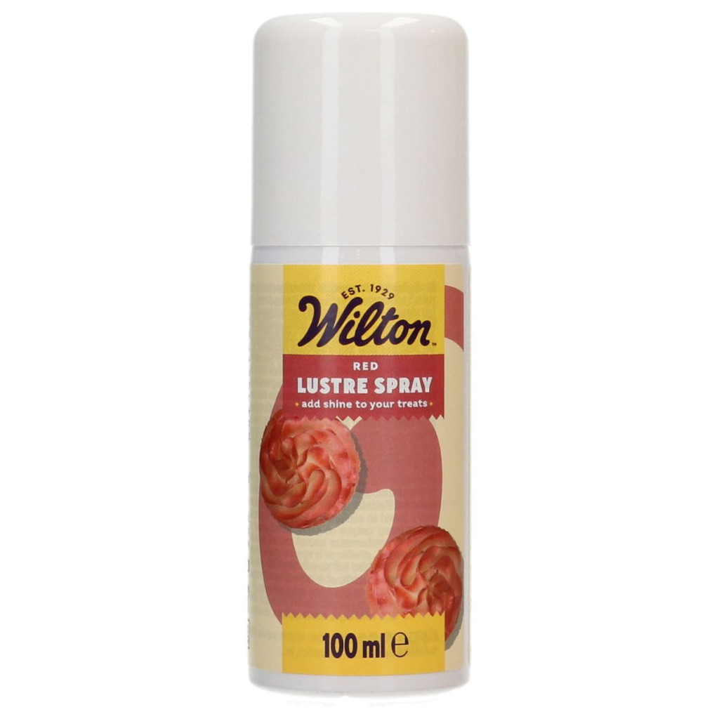 Image of Ételfesték lüszter spray Wilton 100ml - Piros