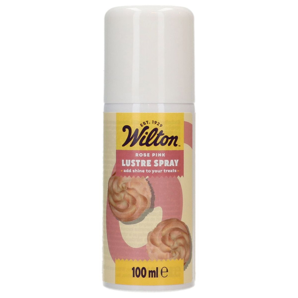 Image of Ételfesték lüszter spray Wilton 100ml - Rózsaszín