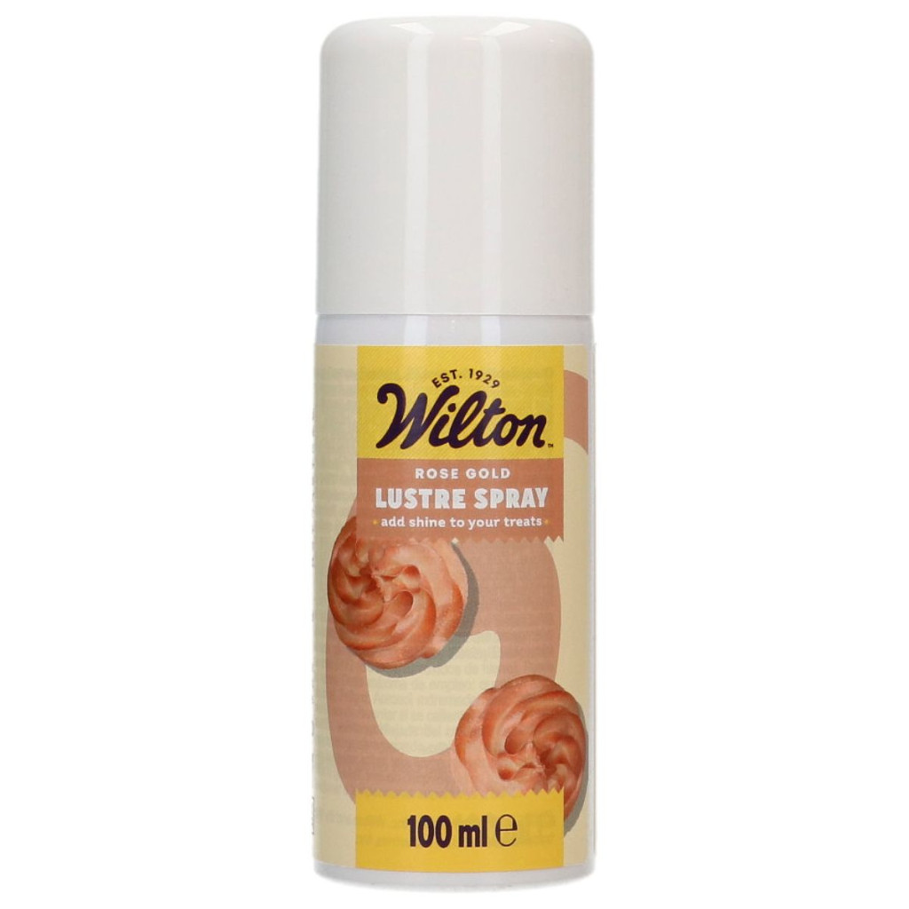 Image of Ételfesték lüszter spray Wilton 100ml - Rose Gold