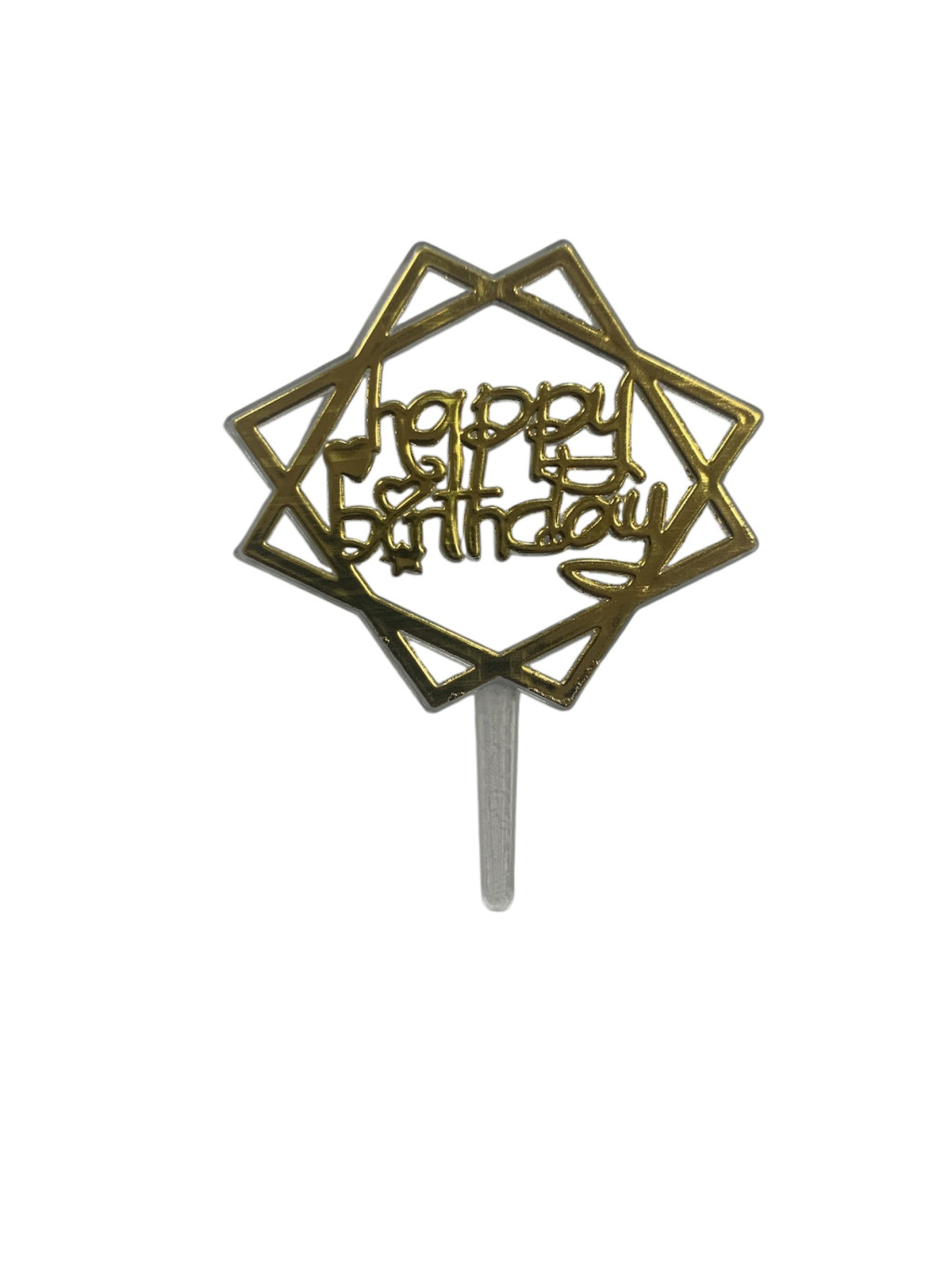 Image of Torta beszúró " Happy Birthday" - Mini