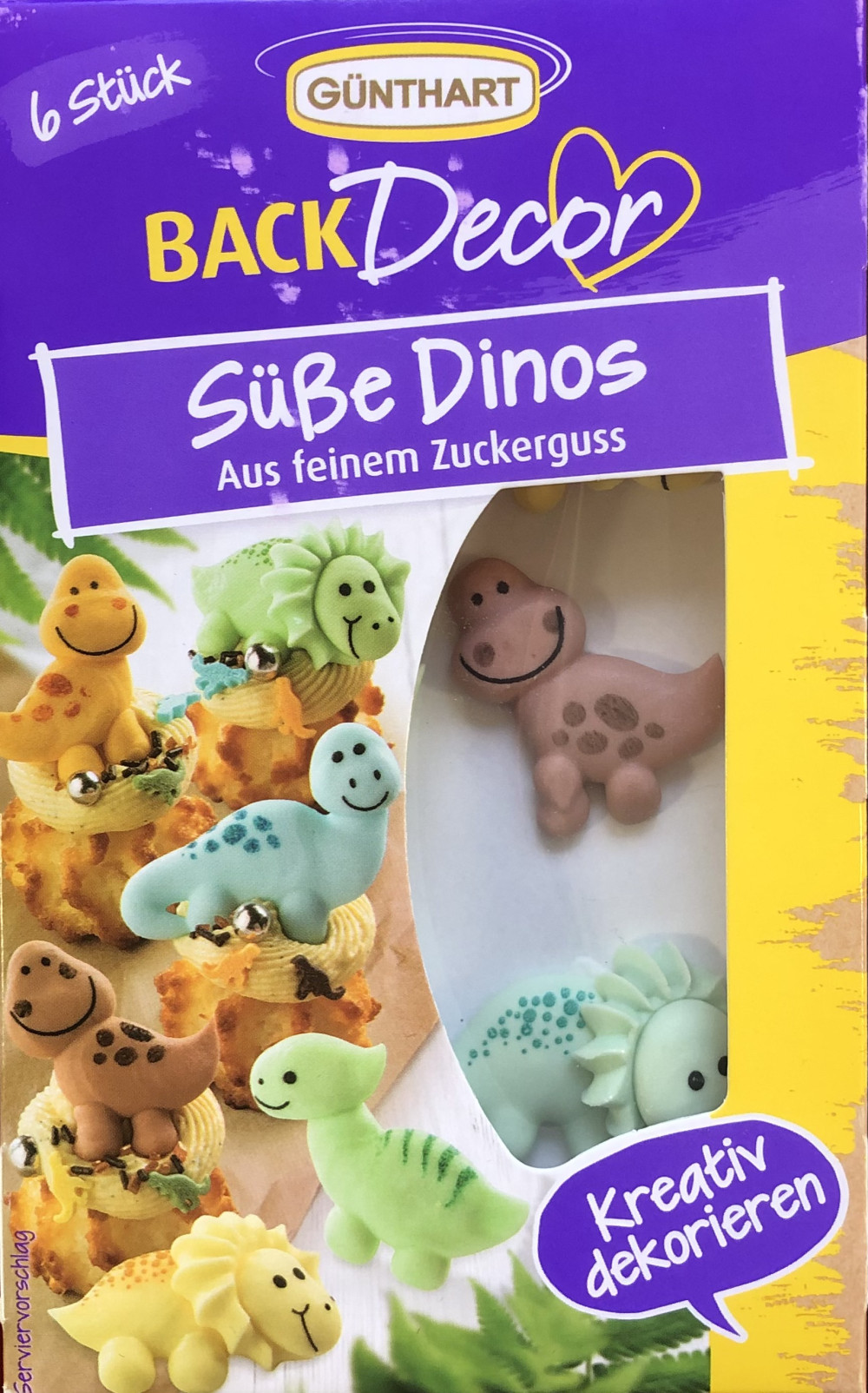 Image of Cukordísz - Dínók (6db)