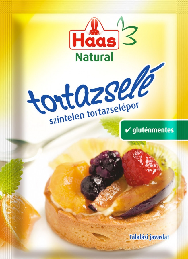 Image of Haas Natural színtelen tortazselé 11g
