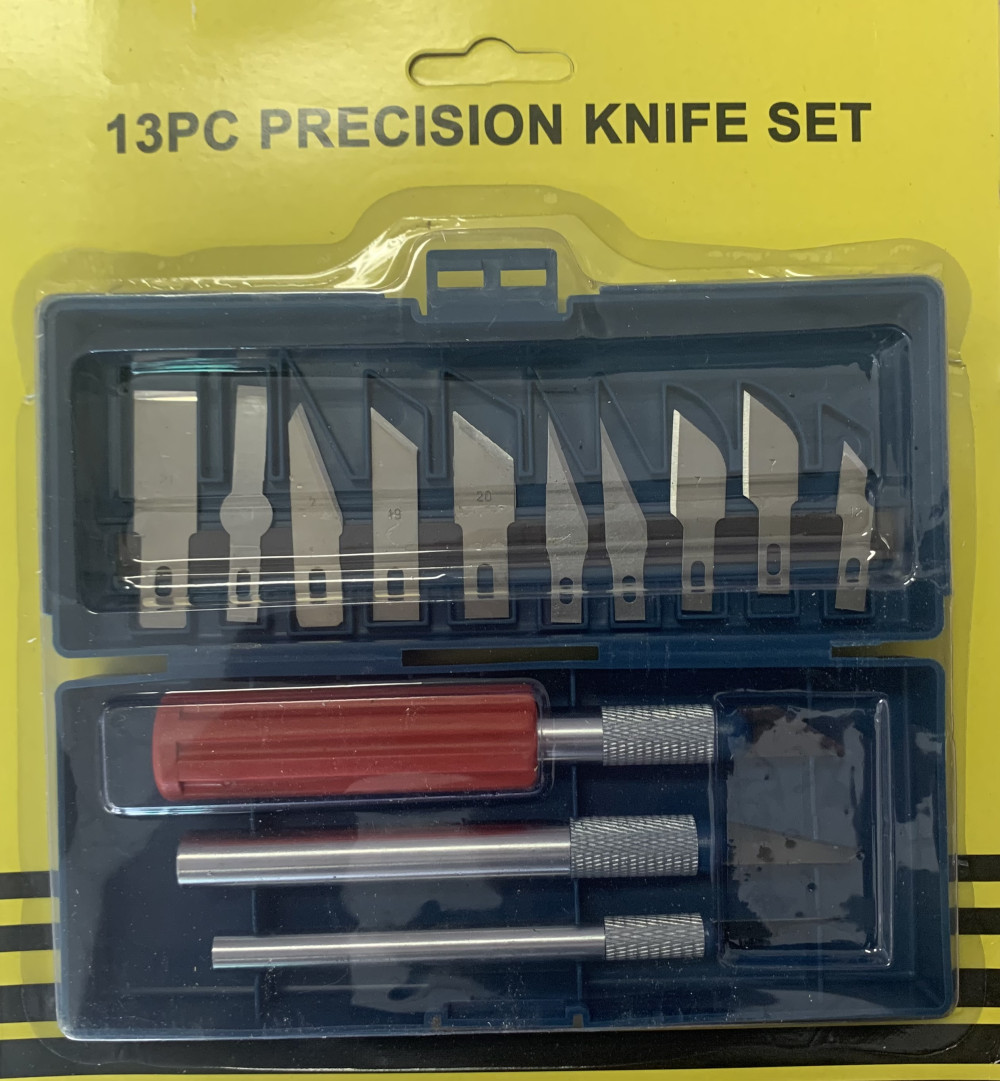 Image of Fondant / Marcipán modellező, vágó szike készlet 13db-os