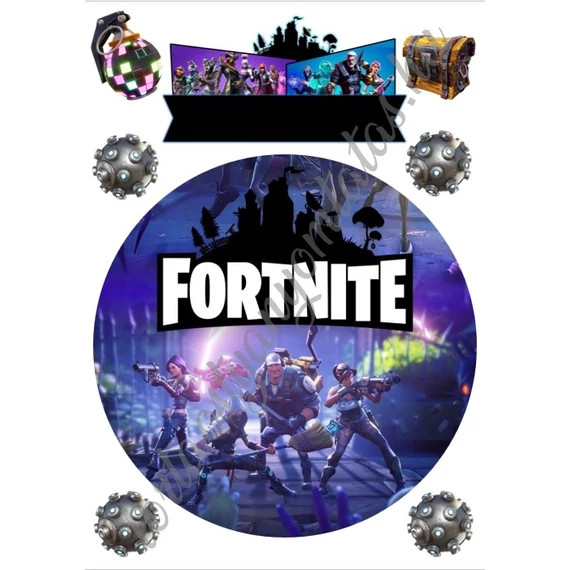 Image of Torta ostya - Fortnite A4 1.