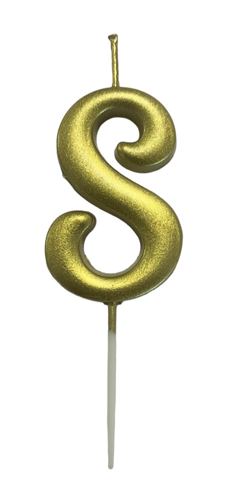 Image of Gyertya arany "8" - dobozos