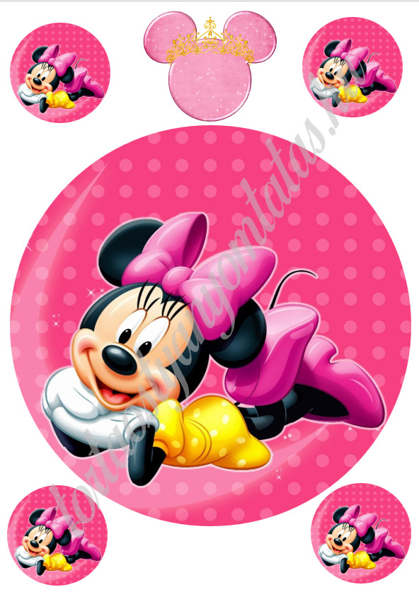 Image of Torta ostya - Minnie A4 2.