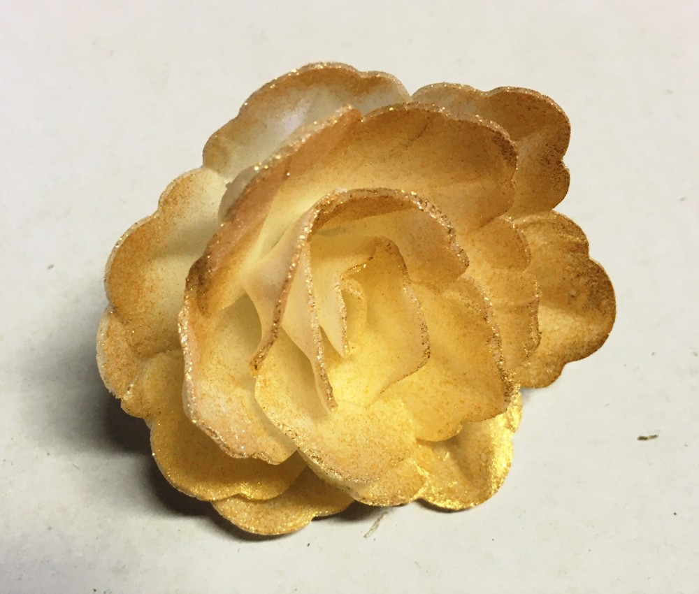 Image of Ostya virág közepes arany (6db)