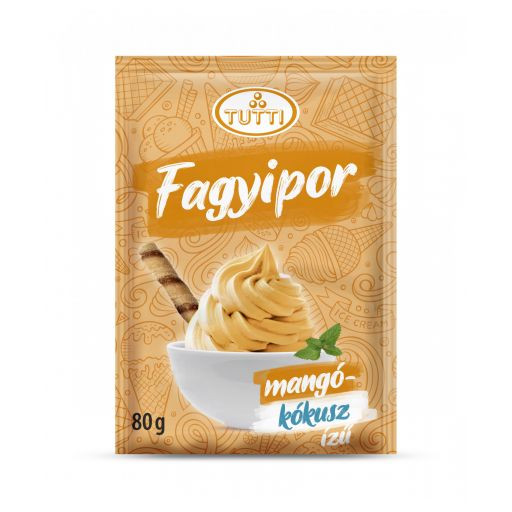Image of Fagyipor TUTTI Mangó-kókusz 80 g/cs