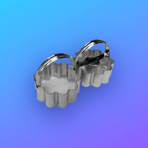 Image of Fém Linzer kiszúró kicsi 2db