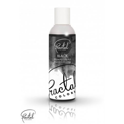 Image of Fractal folyékony ételfesték 100g - Black (Fekete)