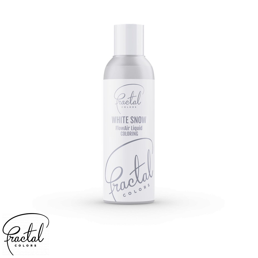 Image of Fractal folyékony ételfesték 100g - White Snow (Fehér) E171-et tartalmaz