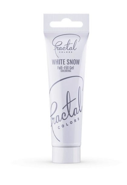 Image of Ételfesték gél Fractal 50g - White (fehér) E171-et tartalmaz!