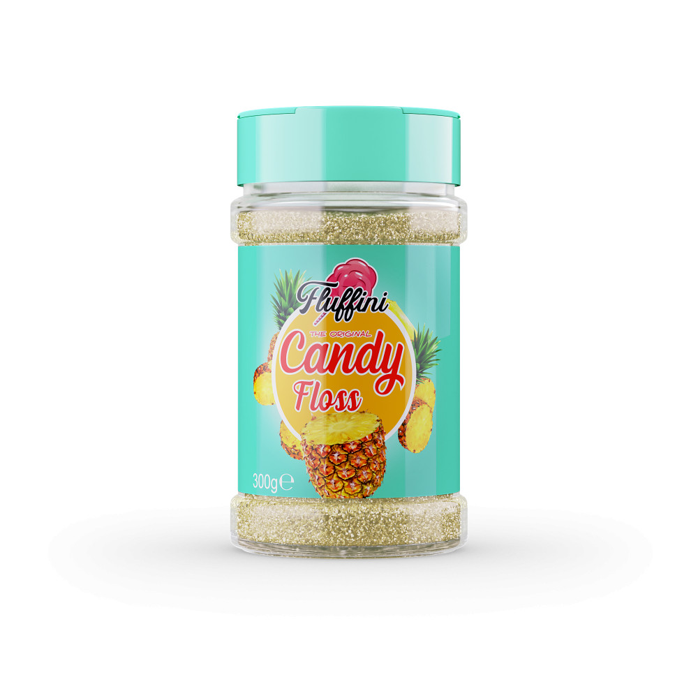 Image of Vattacukor Fluffini készrekevert 300g - Pineapple (Ananász)