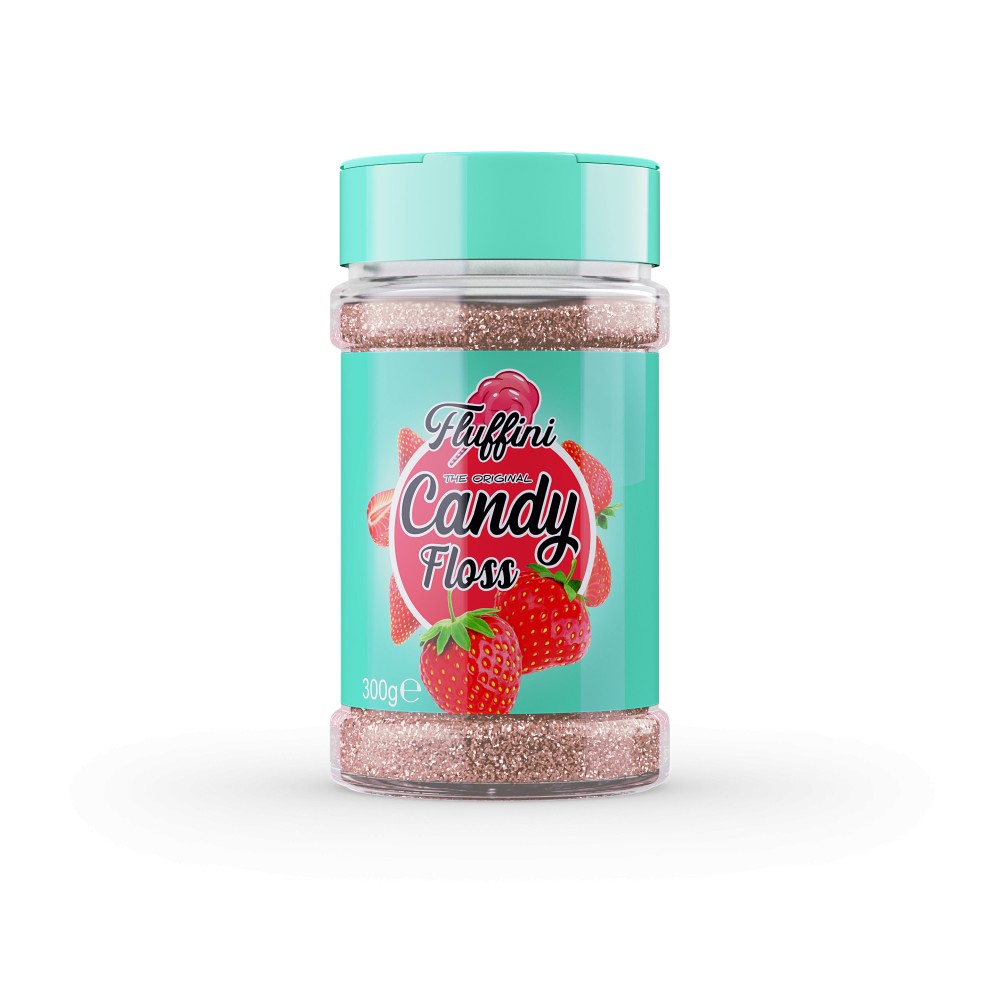 Image of Vattacukor Fluffini készrekevert 300g - Strawberry (Eper)