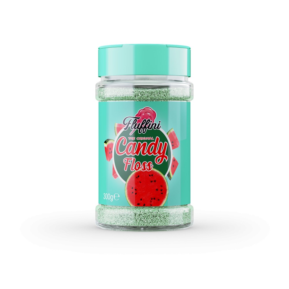 Image of Vattacukor Fluffini készrekevert 300g - Watermelon (Görögdinnye)