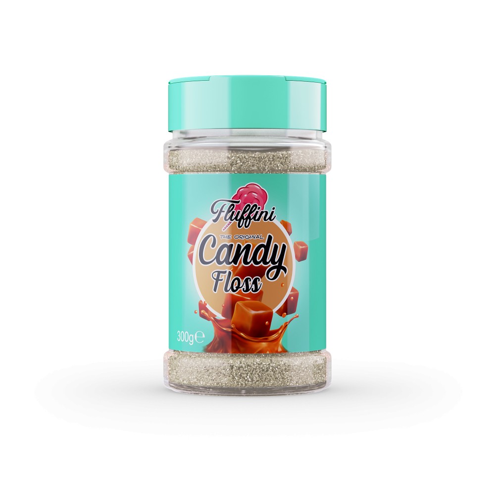 Image of Vattacukor Fluffini készrekevert 300g - Toffee (Karamell)