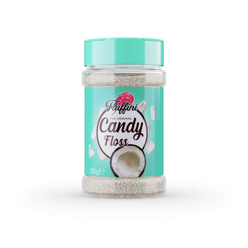 Image of Vattacukor Fluffini készrekevert 300g - Cooconut (Kókusz)