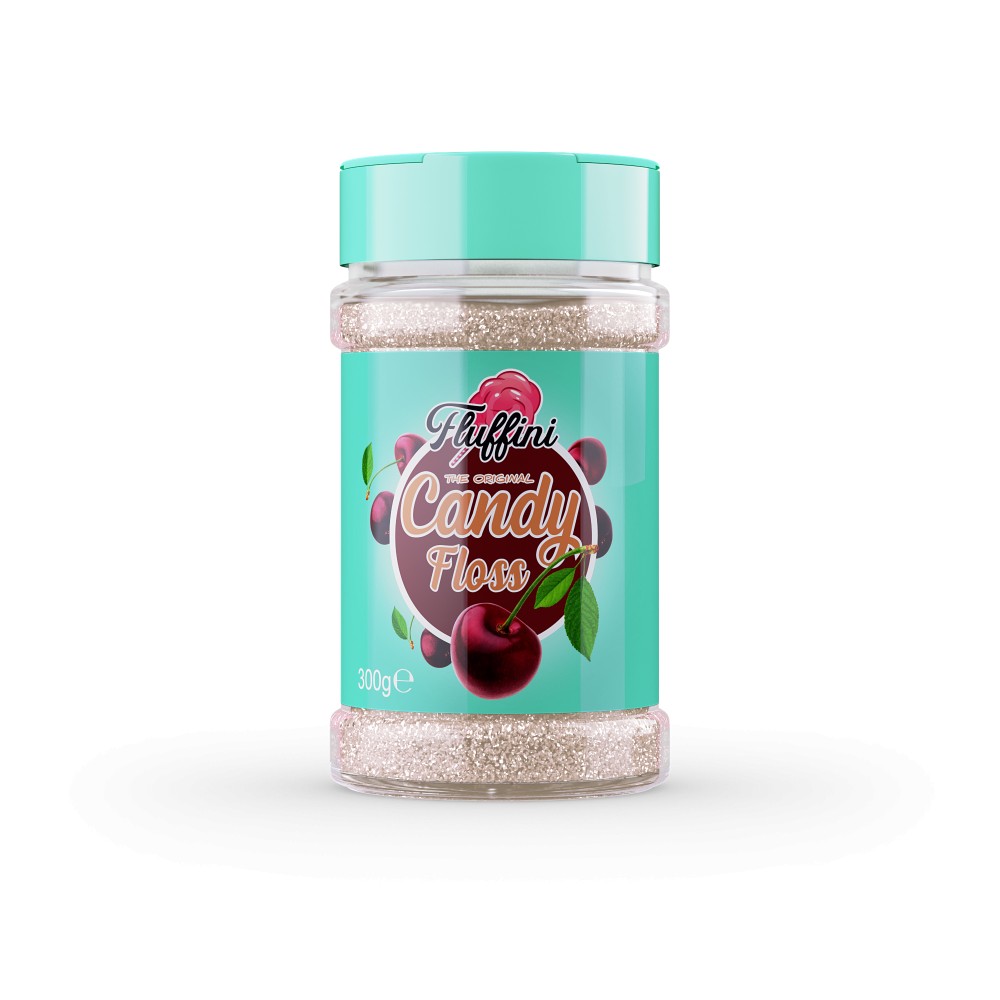 Image of Vattacukor Fluffini készrekevert 300g - Sour Cherry (Meggy)