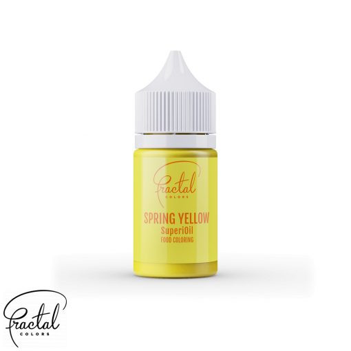 Image of Fractal - Superioil Olaj alapú ételfesték 30ml - Spring Yellow