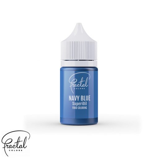 Image of Fractal - Superioil Olaj alapú ételfesték 30ml - Navy Blue