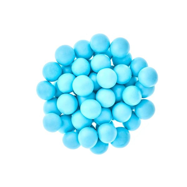 Image of Cukorgolyó óriás roppanós 15mm 100g - Gyöngyház Kék