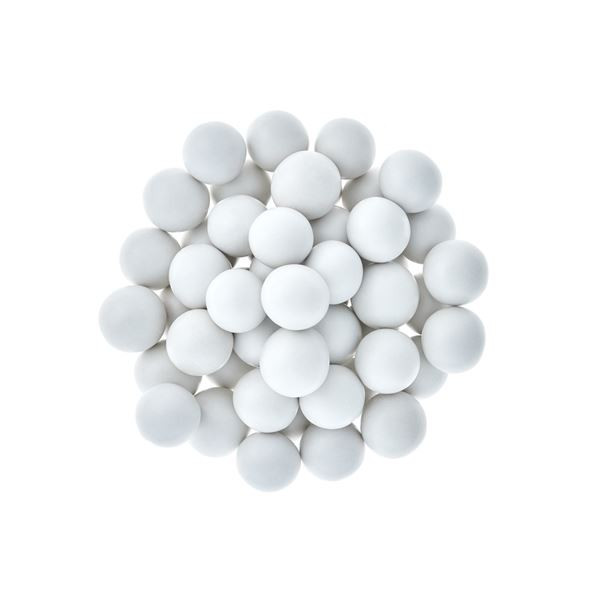 Image of Cukorgolyó óriás roppanós 15mm 100g - Gyöngyház Fehér