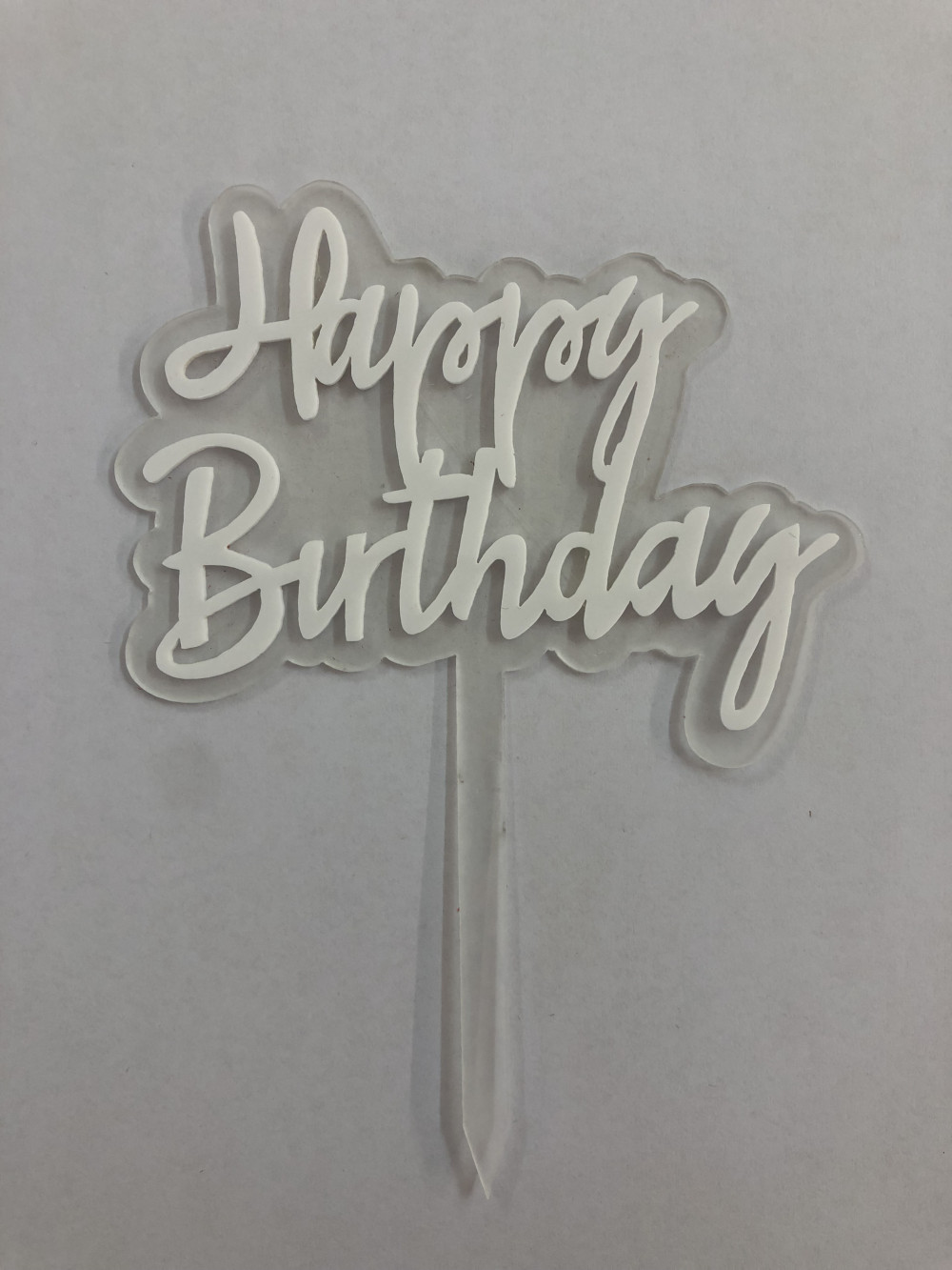 Image of Torta beszúró " Happy Birthday" - 09.