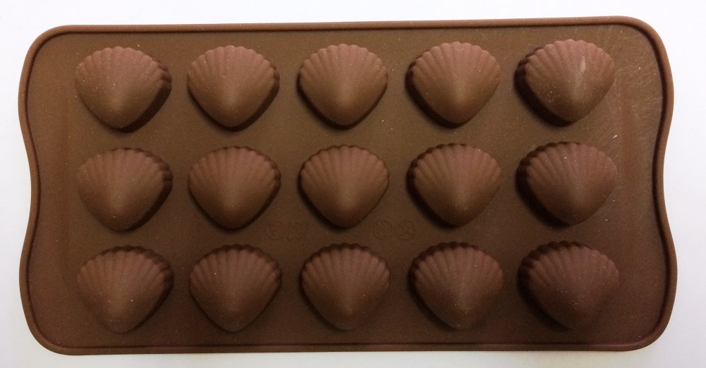 Image of Szilikon csoki öntőforma - Kagyló