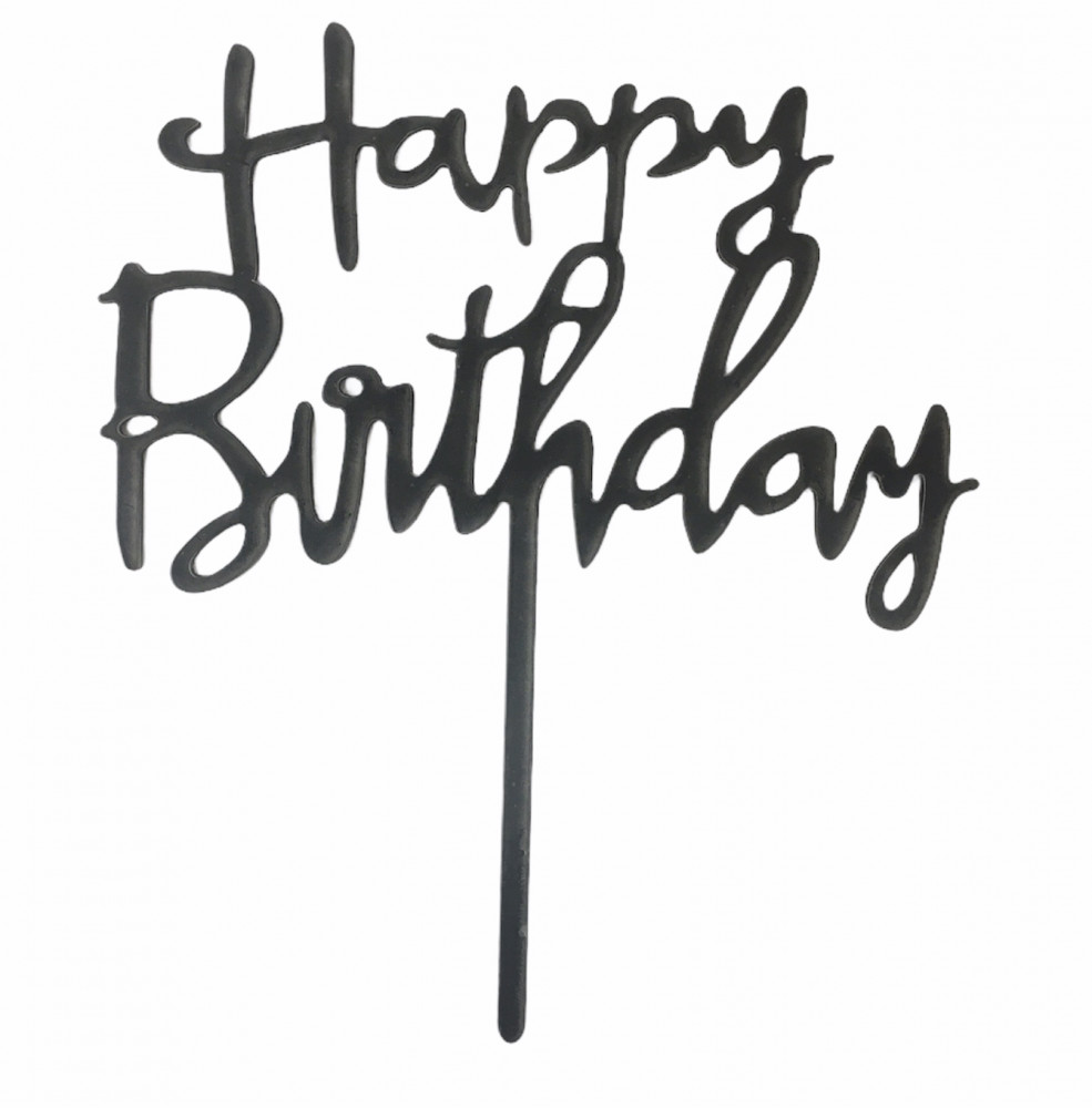 Image of Torta beszúró " Happy Birthday" - 18.