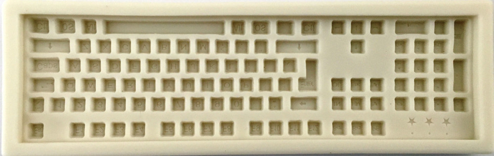 Image of Szilikon forma - Klaviatúra