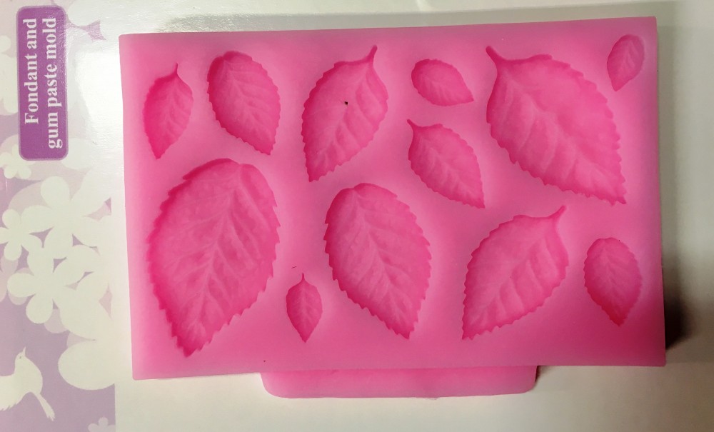 Image of Szilikon forma - Rózsa levelek