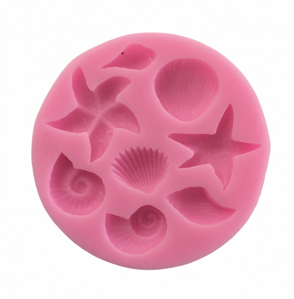 Image of Szilikon forma - Kagylók,Csigák 2.