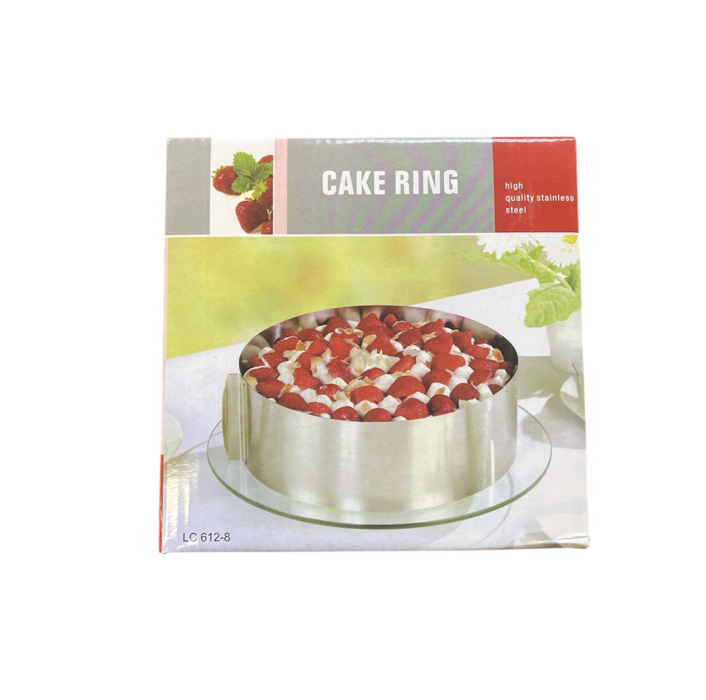 Image of Sütőforma keret állítható kör 16cm-30cm Magasság: 8,5cm