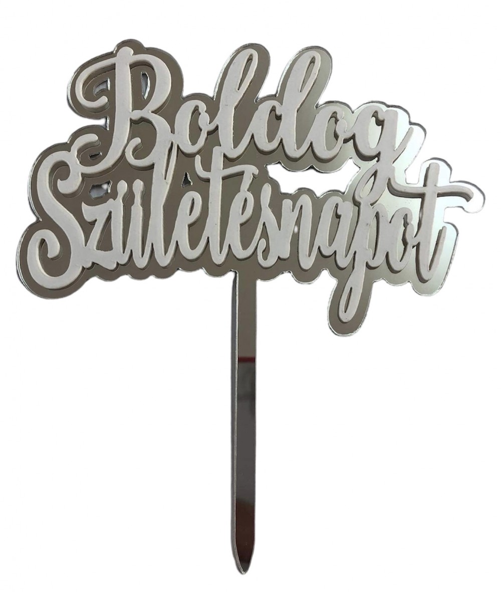 Image of Torta beszúró " Boldog Születésnapot" - 86.