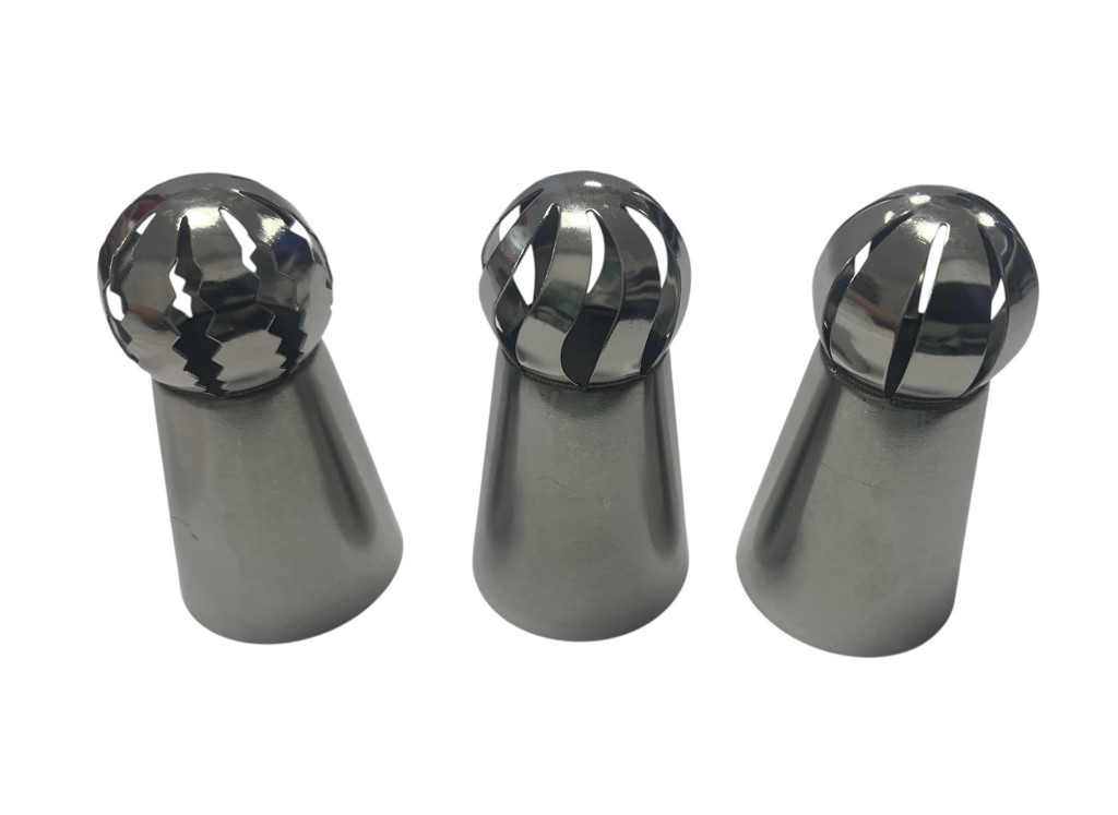 Image of Habkinyomó fej készlet (3db) gömb végű