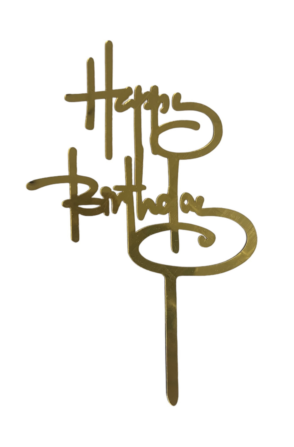 Image of Torta beszúró " Happy Birthday" - 39.