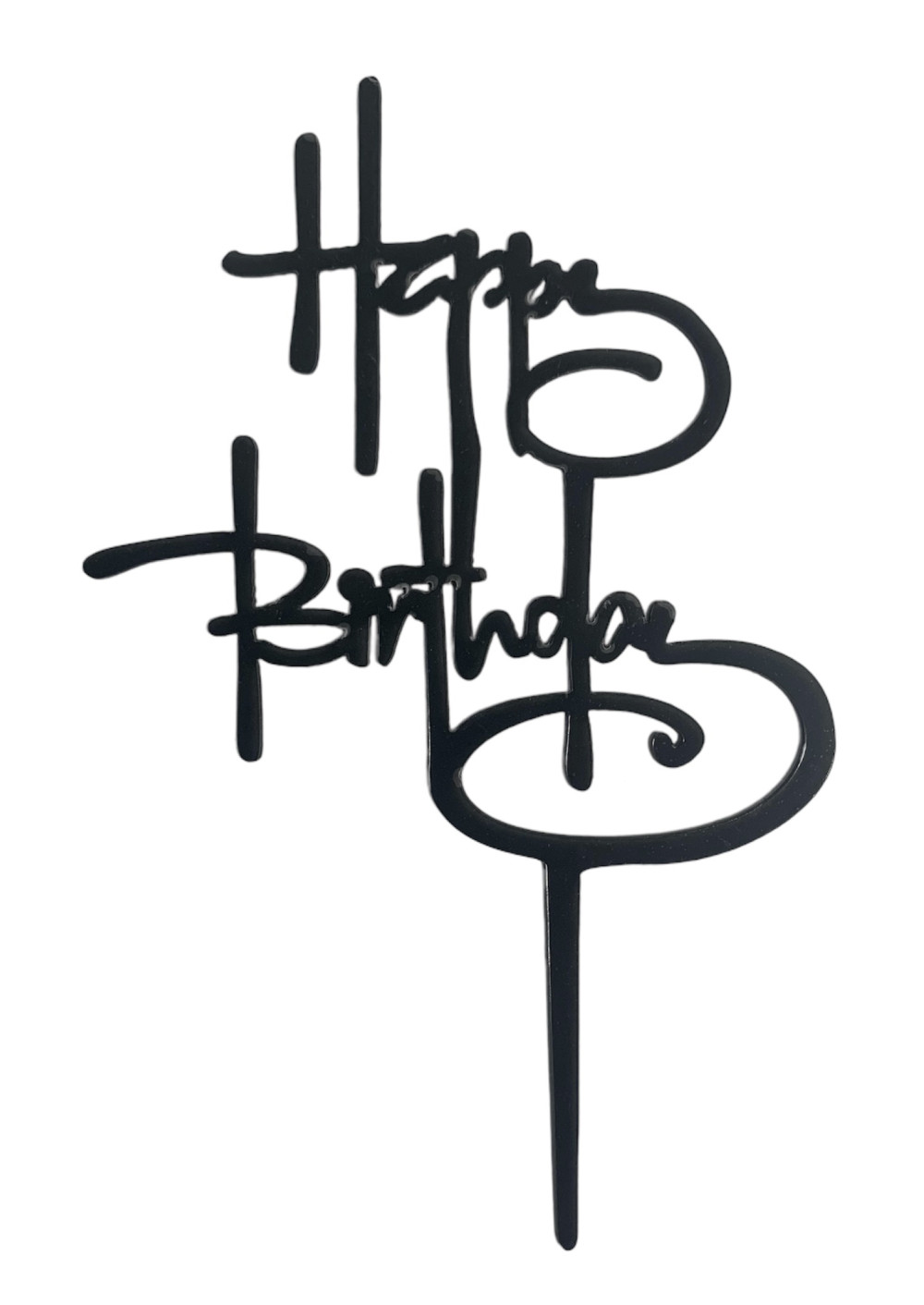 Image of Torta beszúró " Happy Birthday" - 37.