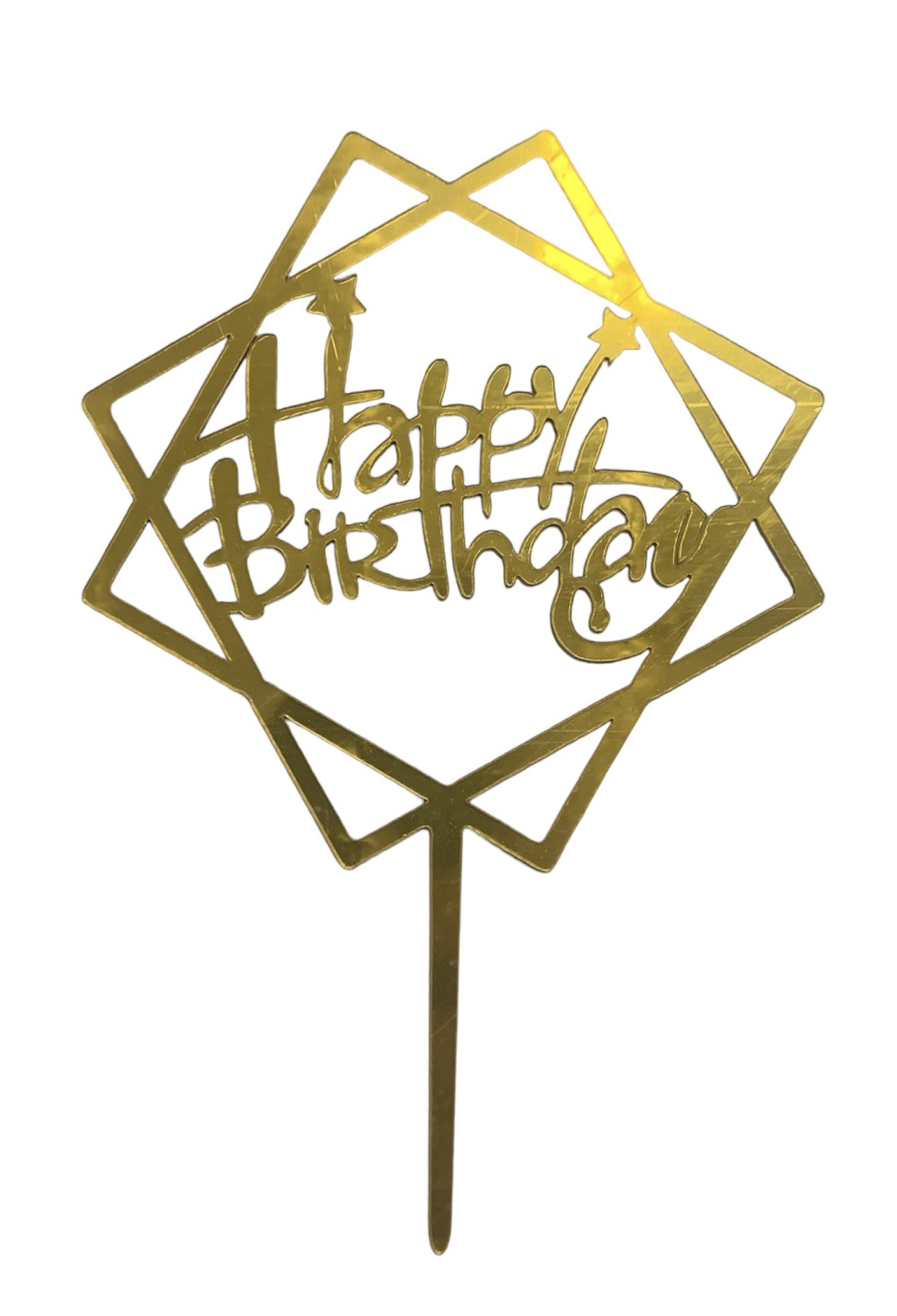 Image of Torta beszúró " Happy Birthday" - 16.