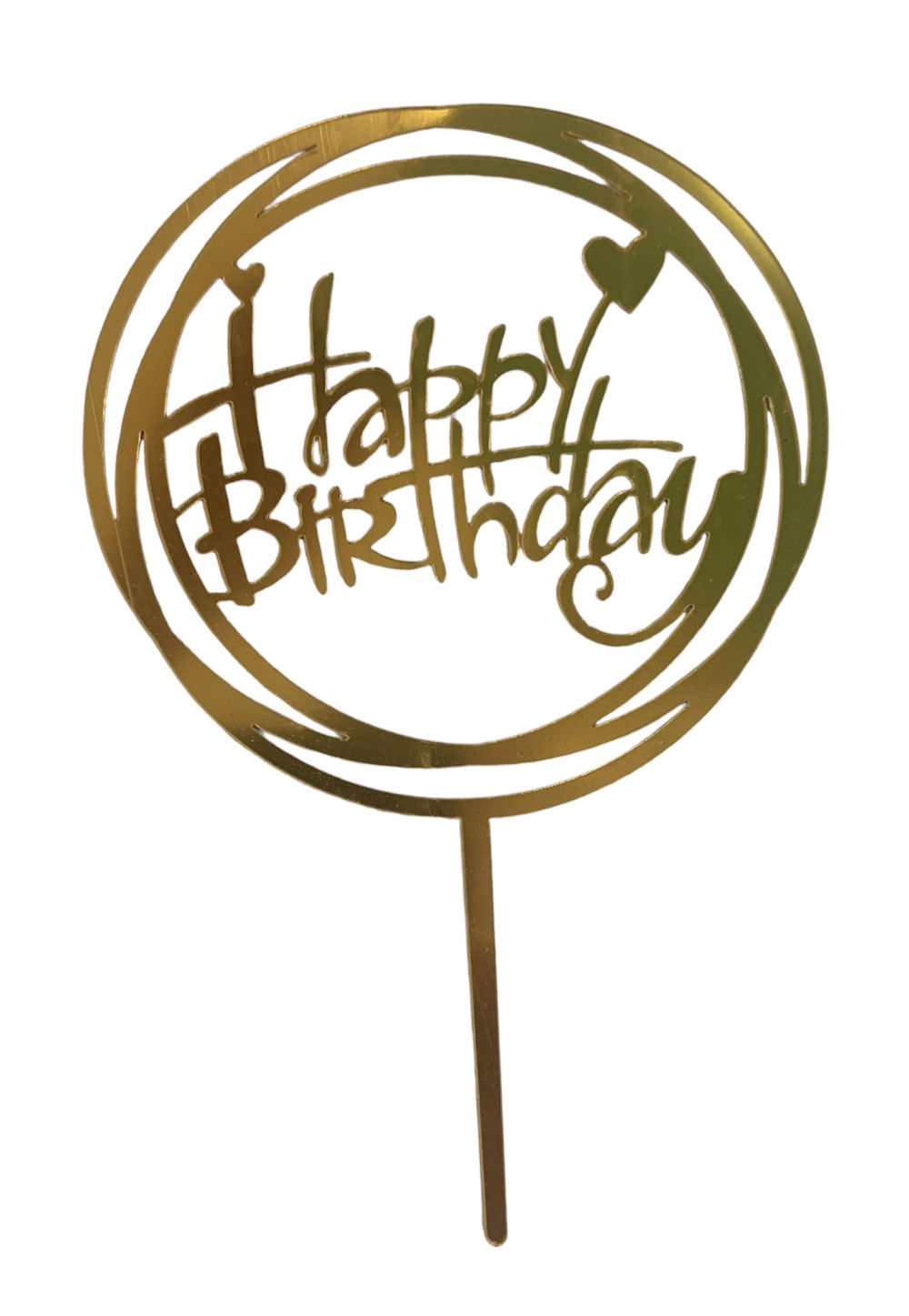 Image of Torta beszúró " Happy Birthday" - 11.