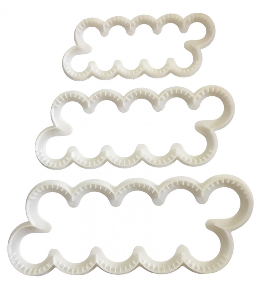 Image of Fondant / Marcipán Rózsakészítő 3db-os