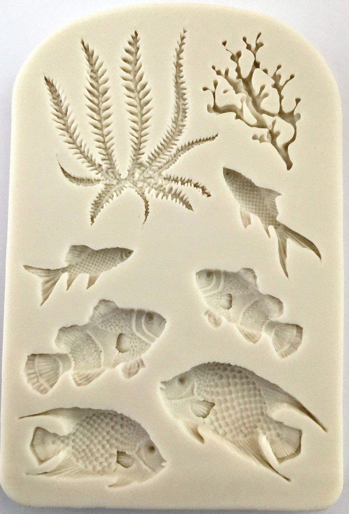Image of Szilikon forma - Tengeri élővilág