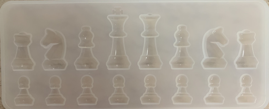 Image of Szilikon forma - Sakk figurák