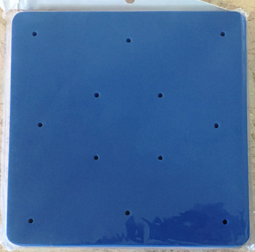 Image of Fondant / Marcipán Habszivacs pad kék-fehér