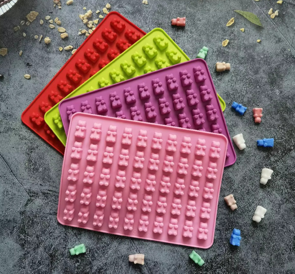 Image of Szilikon forma - (gumicukor) Gumimacik